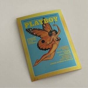 90s Vintage Playboy Chromium Cover Card Linda Beatty Collectors 1995 #52